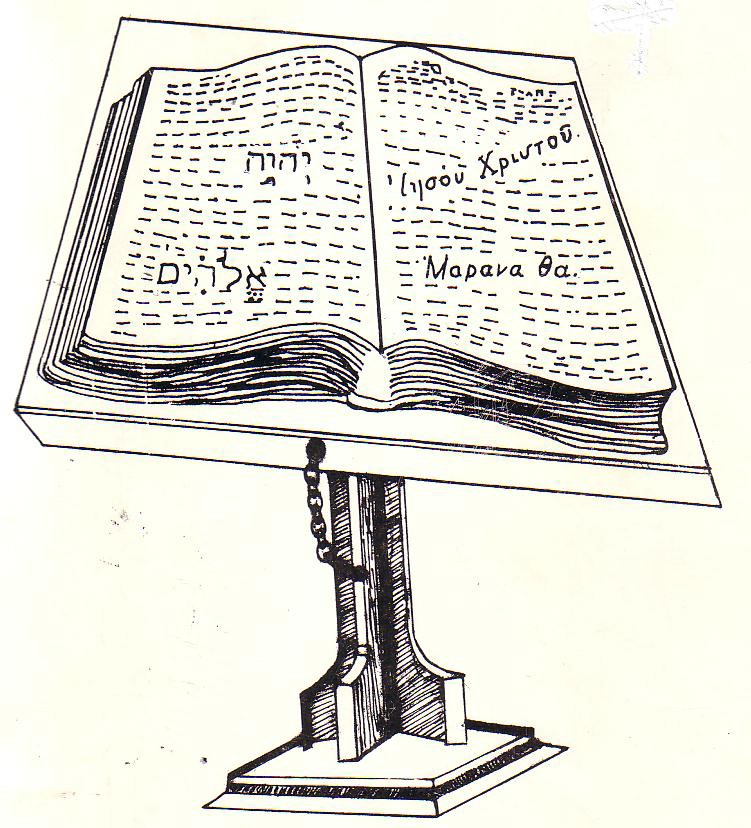 Bible Under Lock and Key in Olden Times