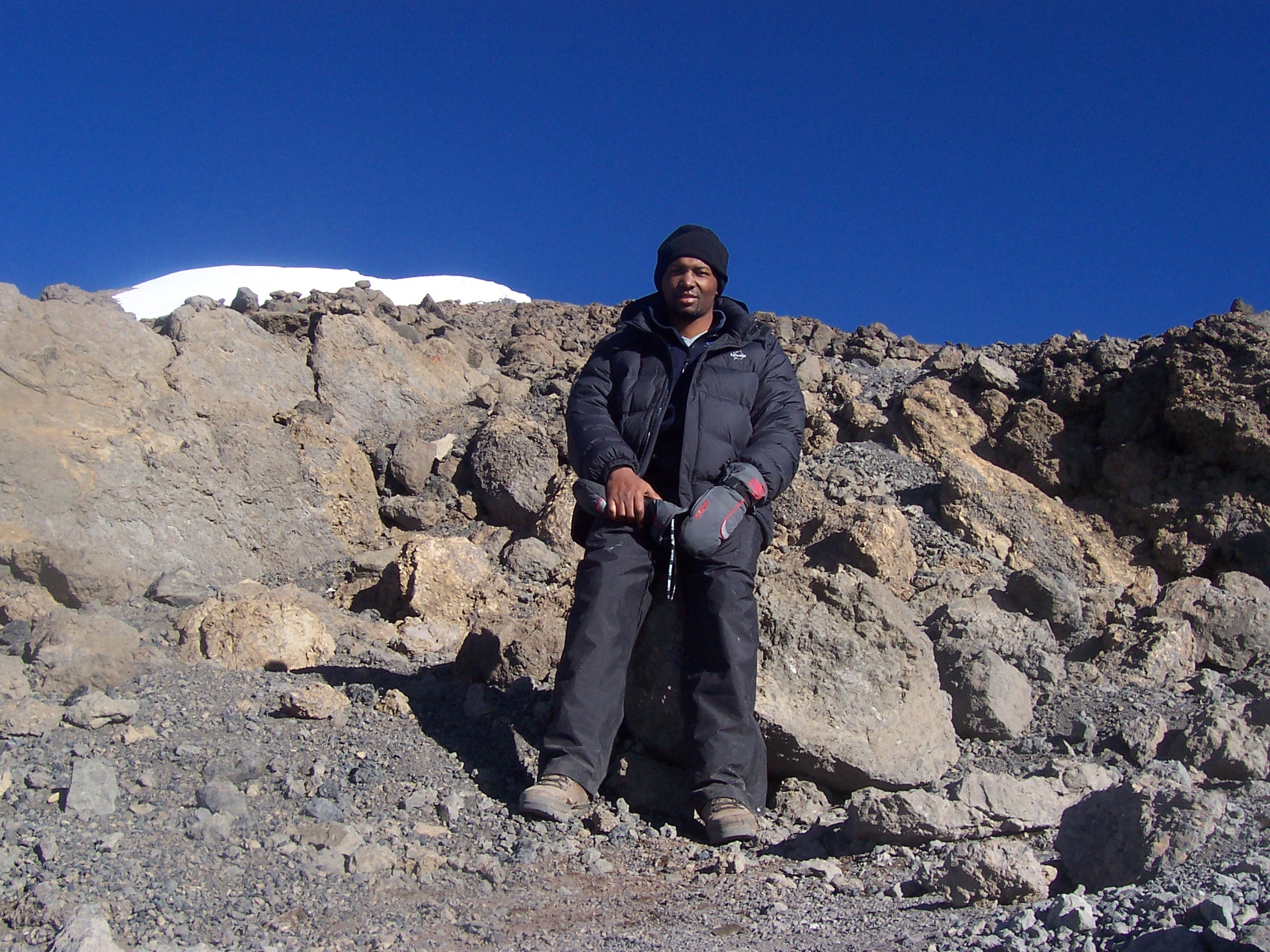 Orhiunu at Kilimajoro Glacier