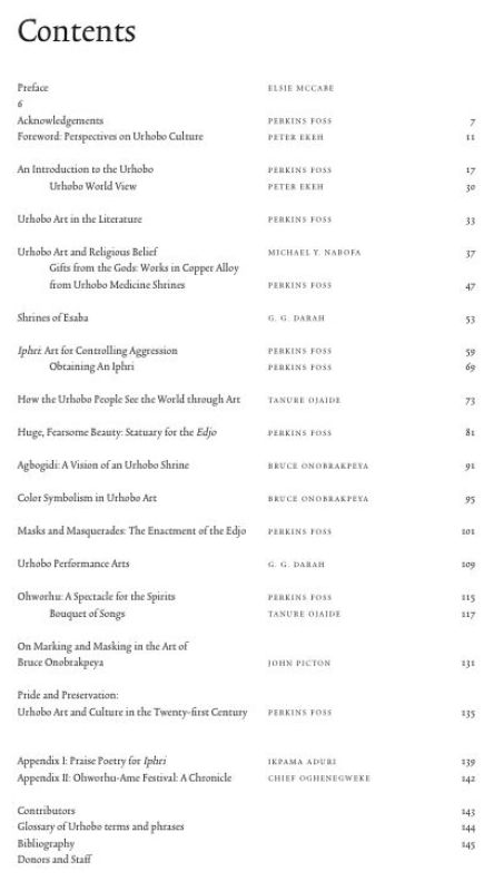 Table of Contents